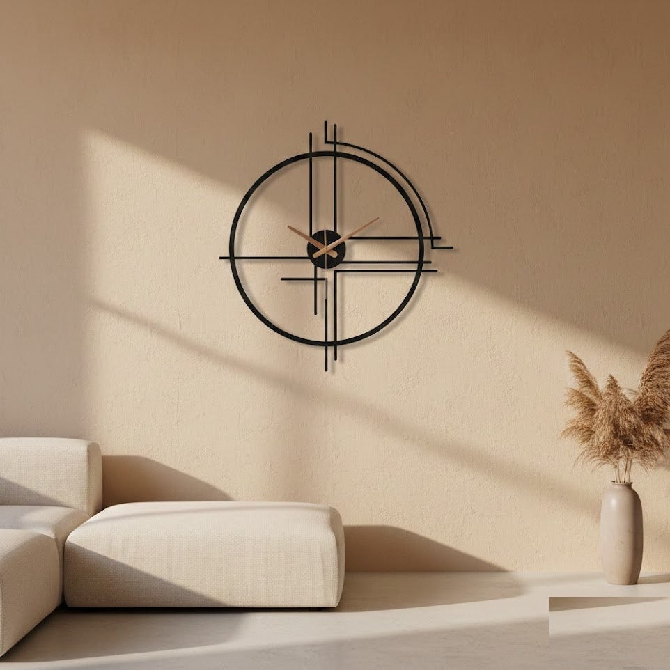 Gift ideas from Cutts & Pieces: laser-cut metal wall clocks and metal wall art, Egypt