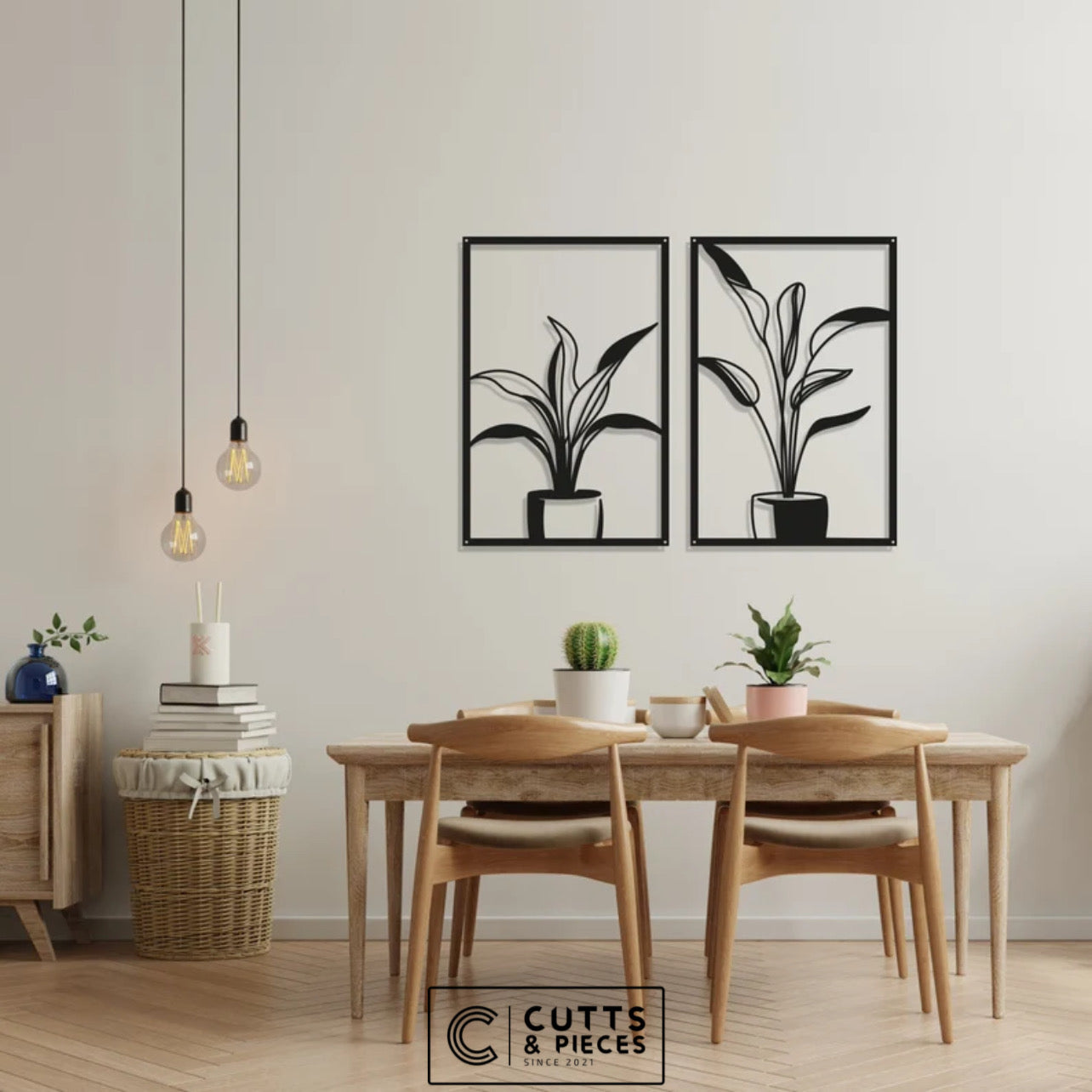 Minimalist Botanical Wall Art Set