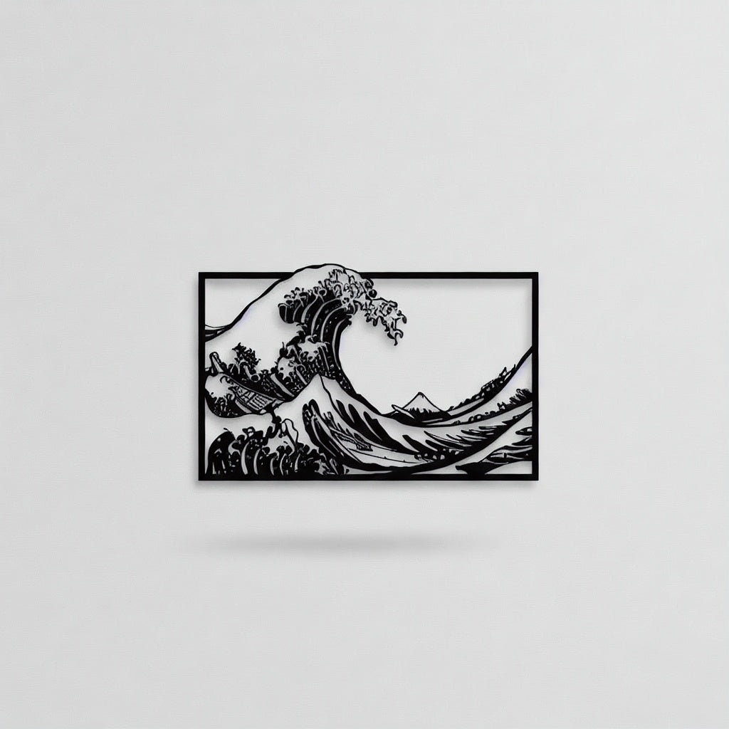 The Great Wave off Kanagawa Metal Wall Art