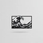 The Great Wave off Kanagawa Metal Wall Art