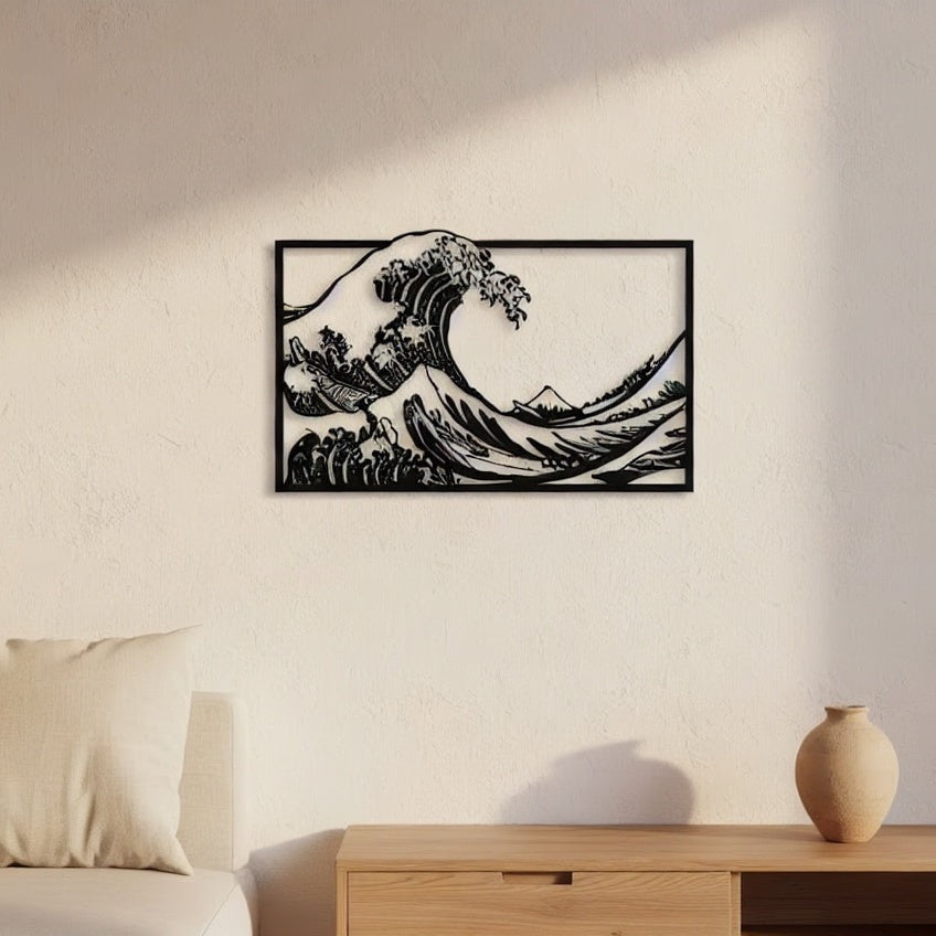 The Great Wave off Kanagawa Metal Wall Art