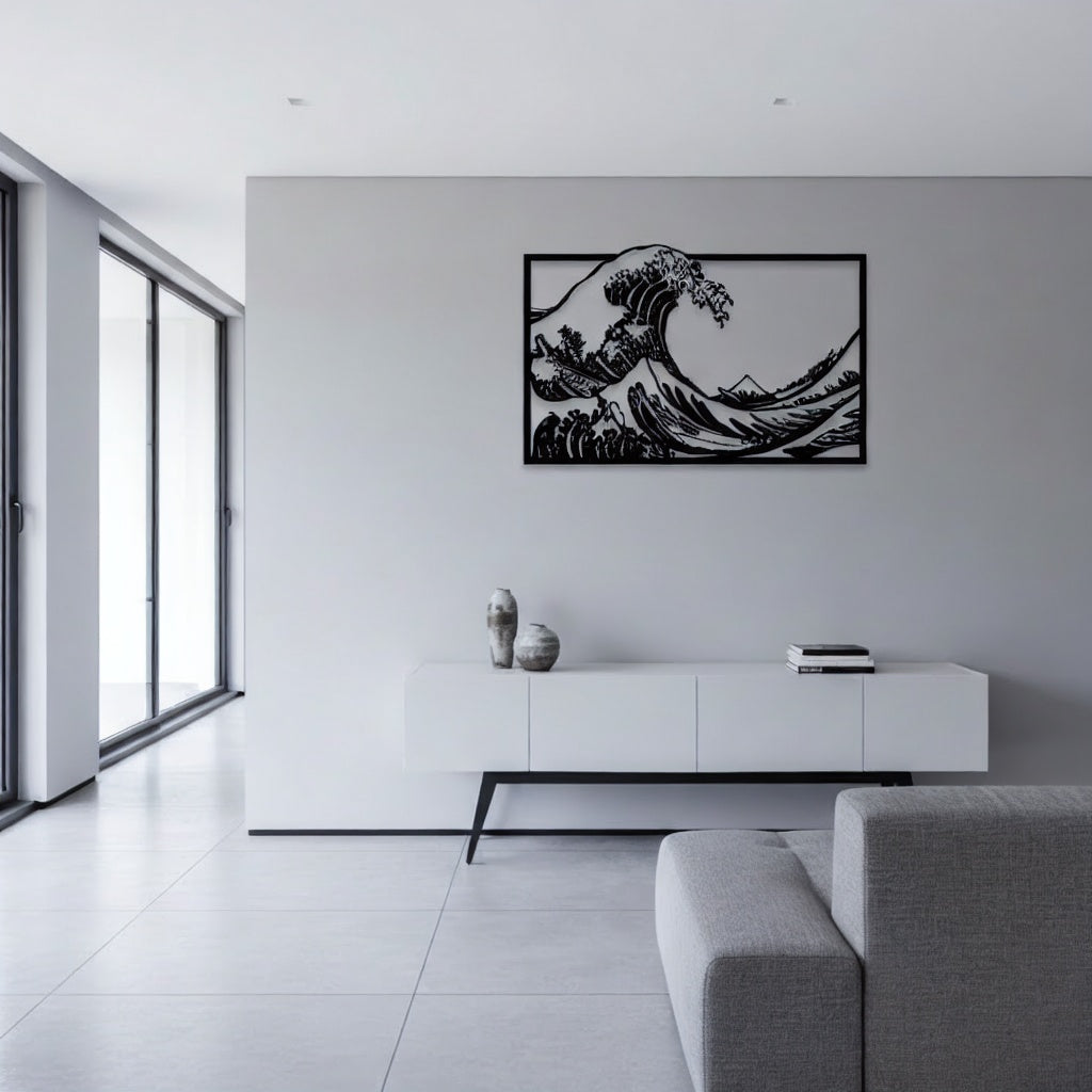 The Great Wave off Kanagawa Metal Wall Art