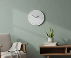 Minimalist Round Metal Wall Clock