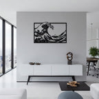 The Great Wave off Kanagawa Metal Wall Art