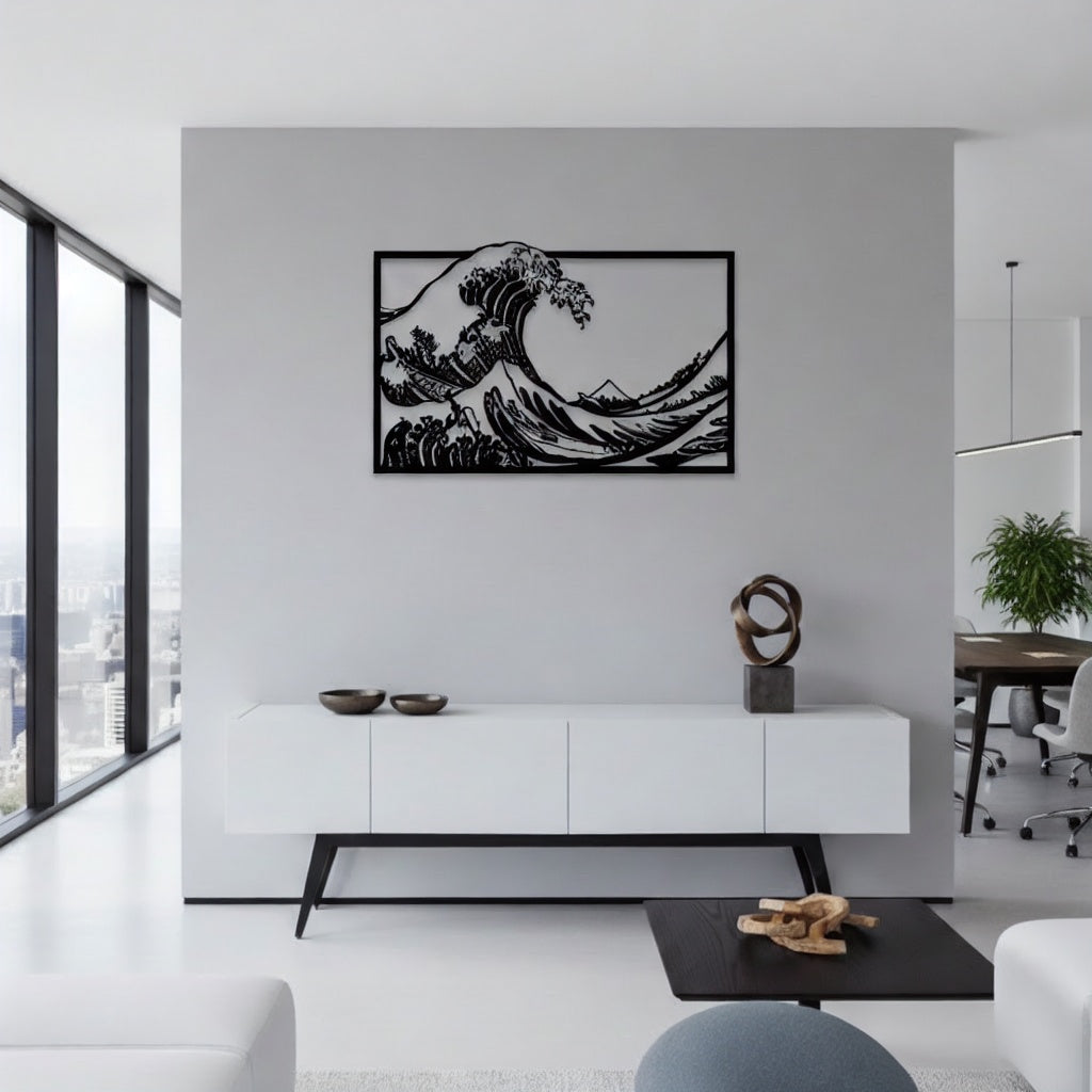 The Great Wave off Kanagawa Metal Wall Art