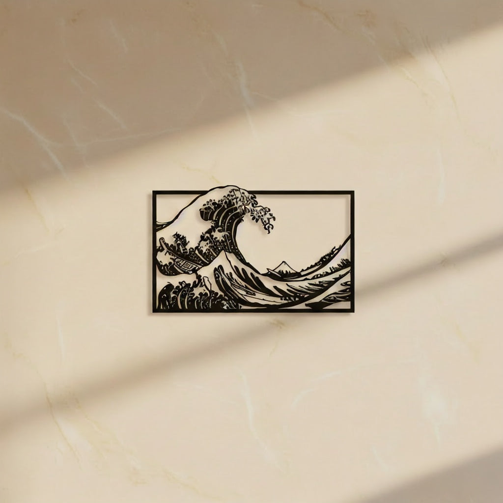 The Great Wave off Kanagawa Metal Wall Art